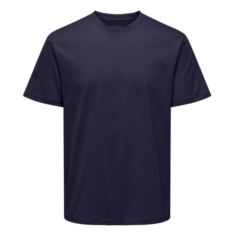 T-shirt Marine Homme Only & Sons Life Stitch 1