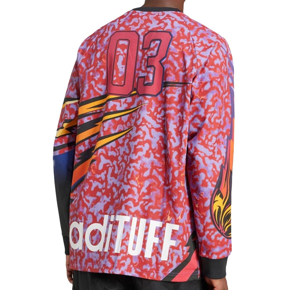 T-Shirt Rouge Homme Adidas Graphic Adilenium Season 3 2