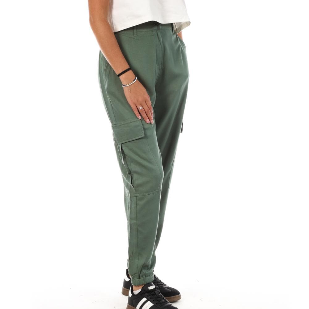 Pantalon Fluide Vert Femme Lee Cooper Okarta 1