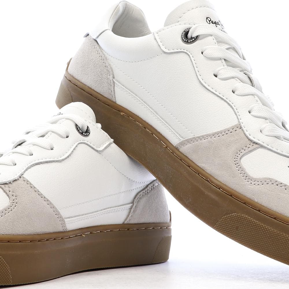 Baskets Blanches Homme Pepe jeans Camden One 7