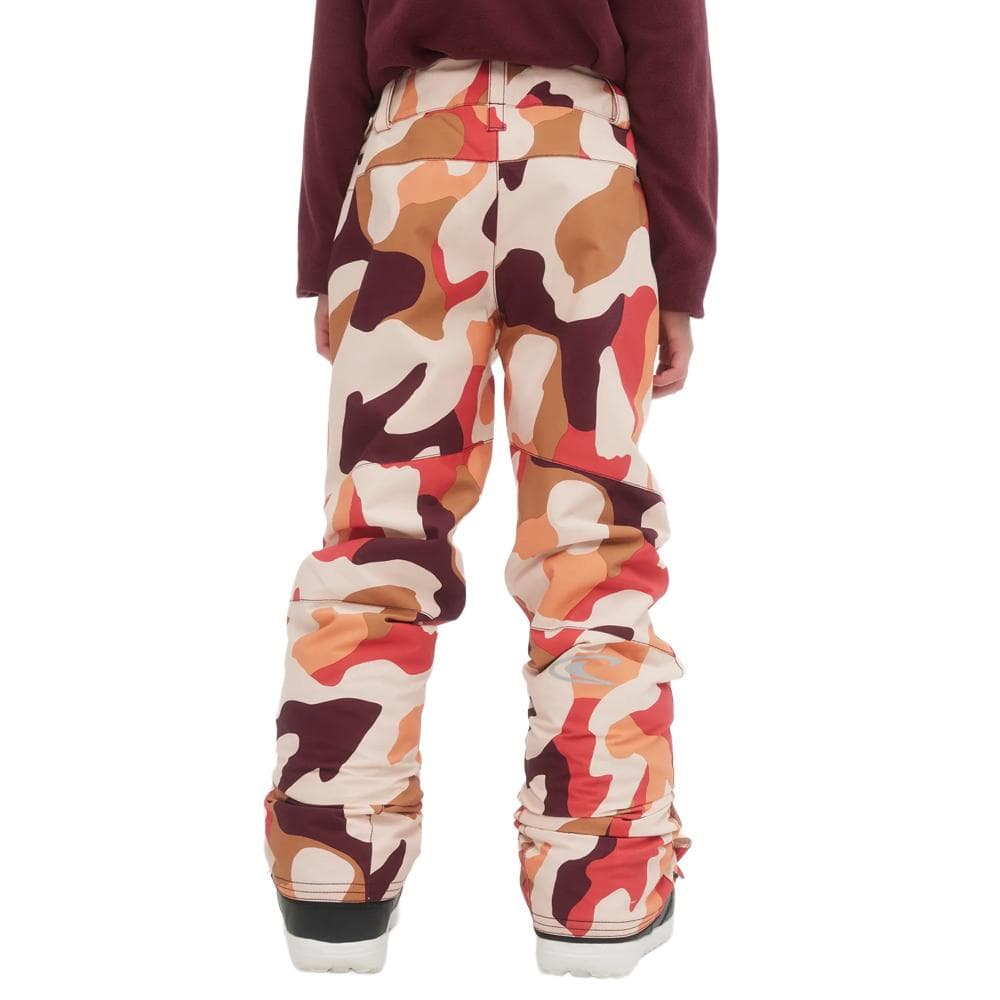 Pantalon de Ski Imprimé Blanc/Rouge Fille O'Neill Star Printed 2