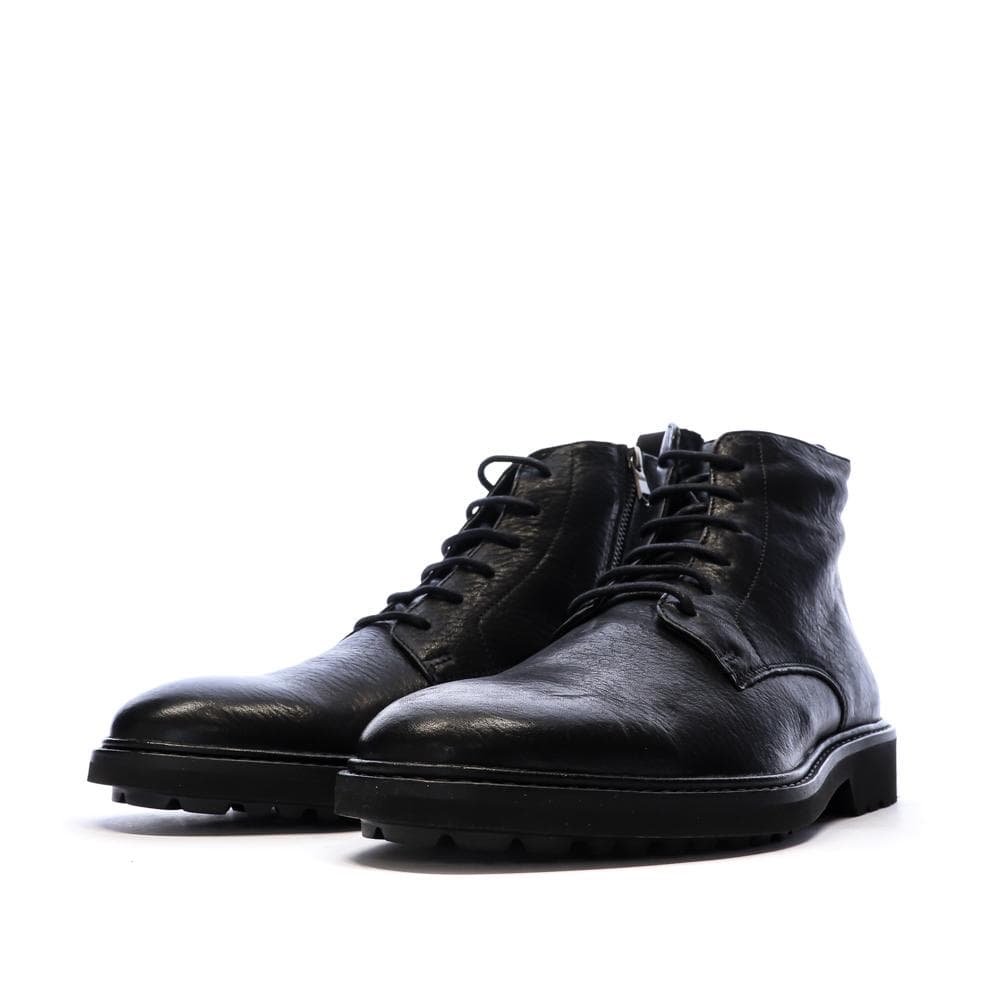 Bottines Noires Homme Geox Cannaregio 5