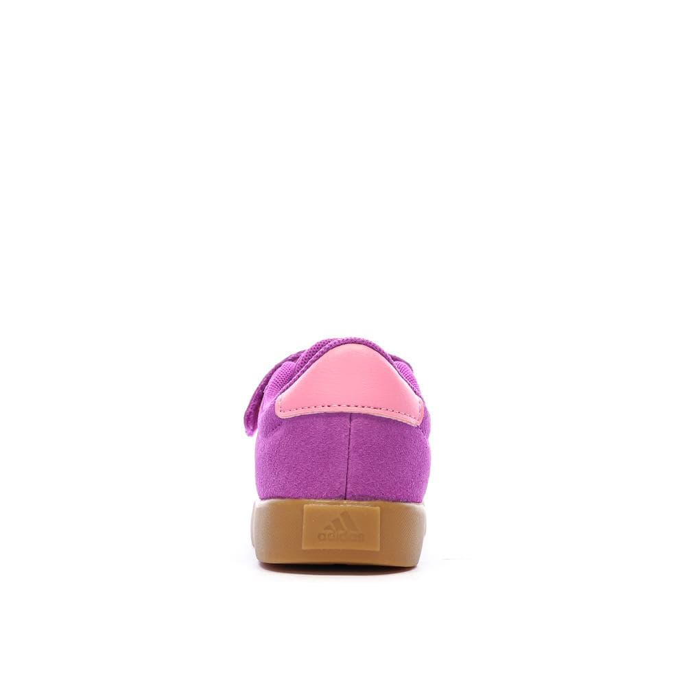 Baskets Violet Fille Adidas Court 3.0 3