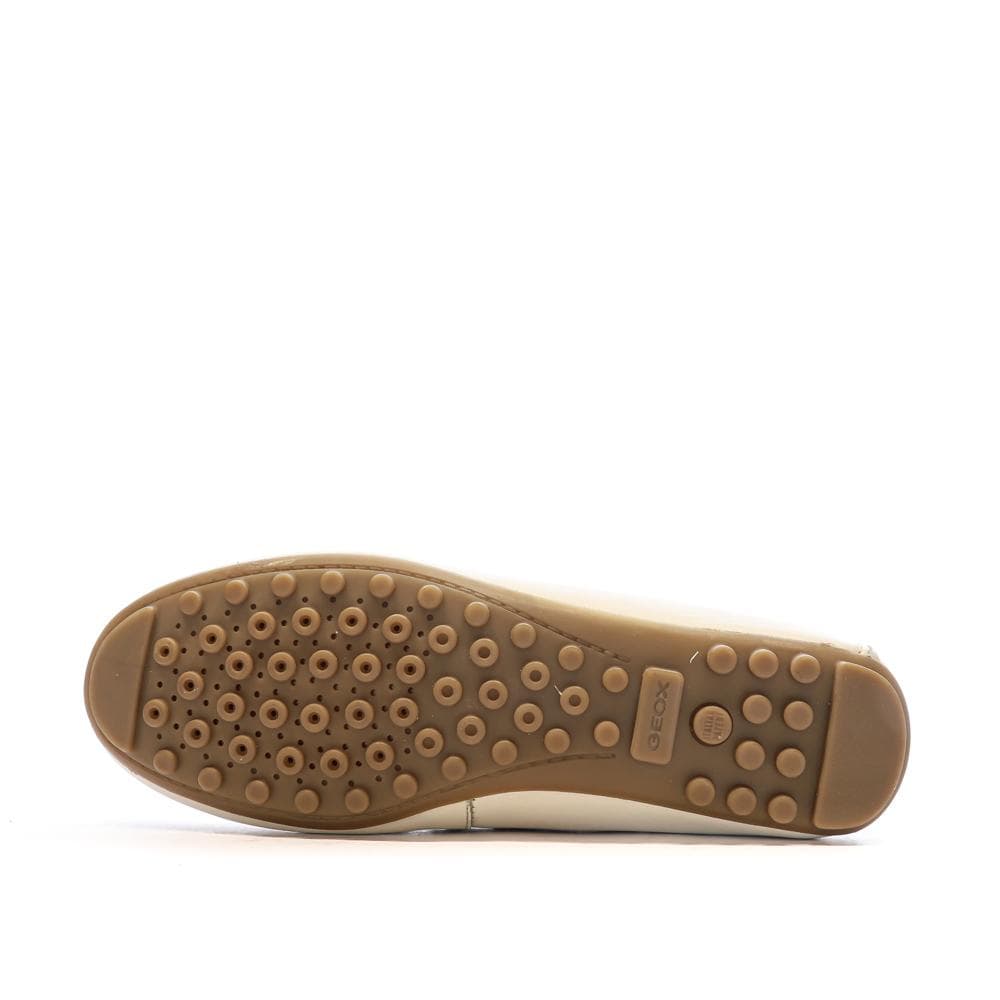 Mocassins Beige Femme Geox Leelyan 5