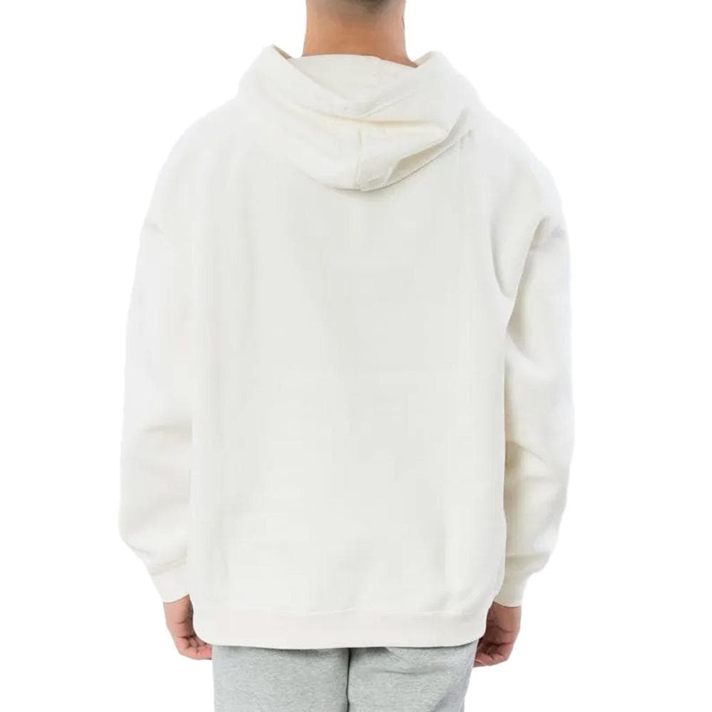 Sweat à Capuche Blanc Homme Converse Elevated Logo Graphic 2
