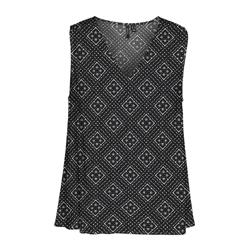 Blouse Noir/Blanc à Motifs Femme Vero Moda Easy Joy 1