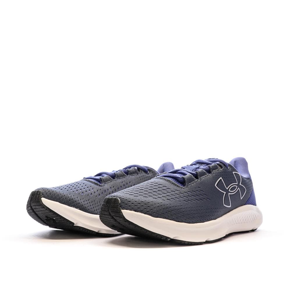 Chaussures de Running Noire/Bleu Femme Under Armour Charged Pursuit 6