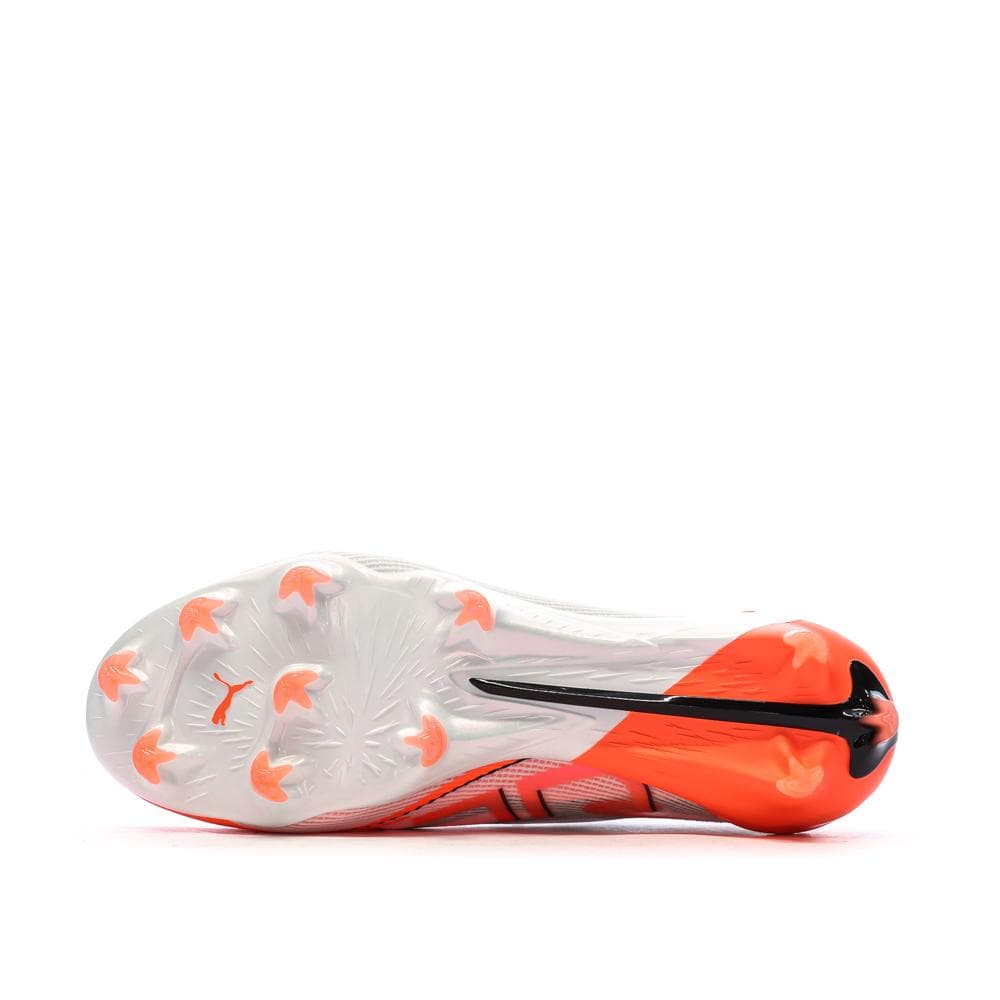 Chaussures de football Blanches/Oranges Homme Puma Ultra 5 Ultimate 5