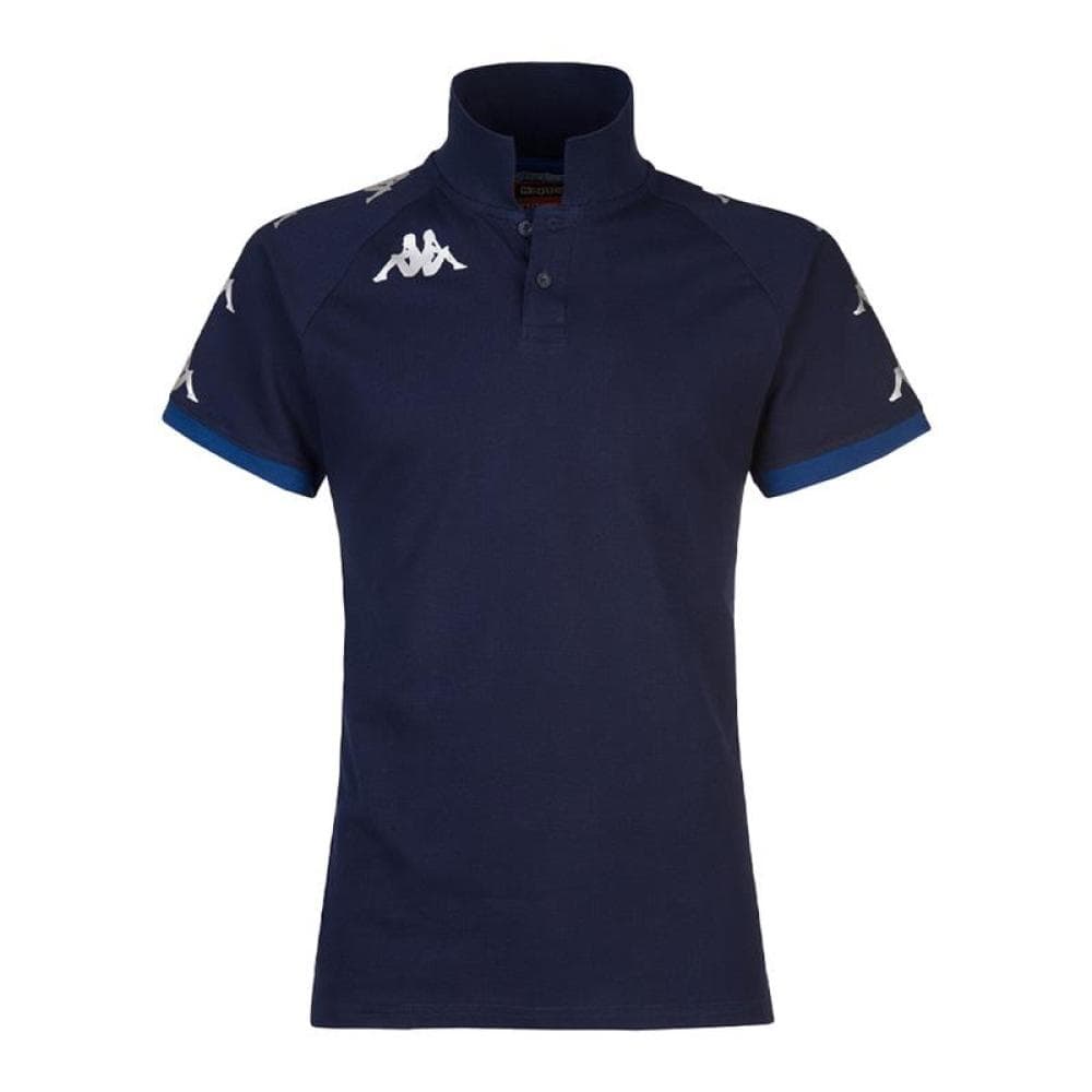Polo Bleu Marine Homme Kappa Caldes 1