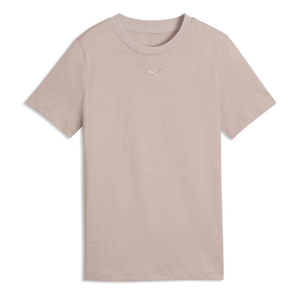 T-Shirt Mauve Garçon Puma Ess Centered Cat 1