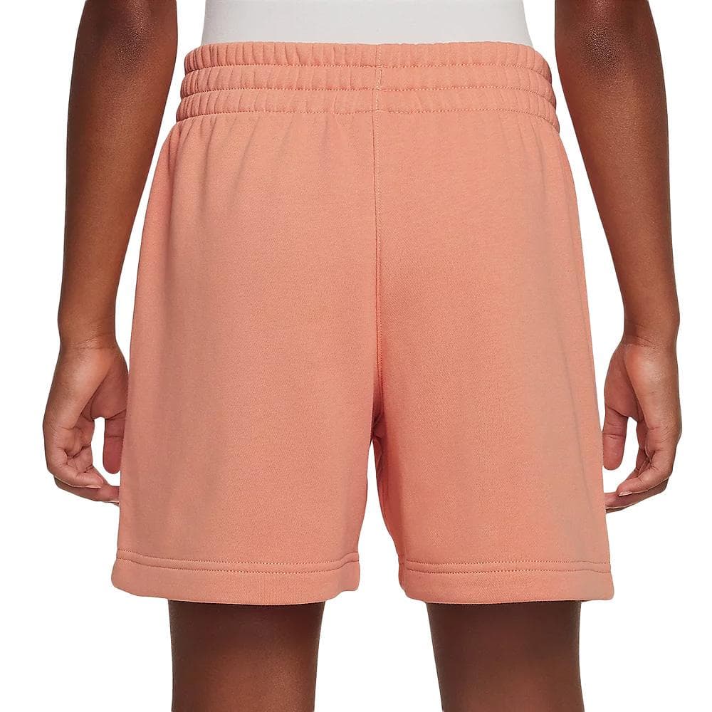 Short Orange Fille Nike G Nsw Club Ft 5in Short 2