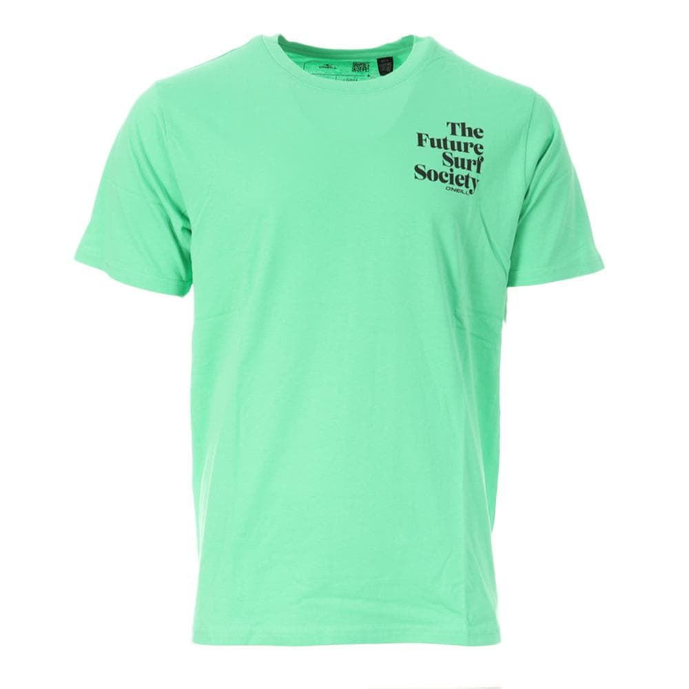 T-Shirt Vert Homme O'Neill Future Surf Society 1
