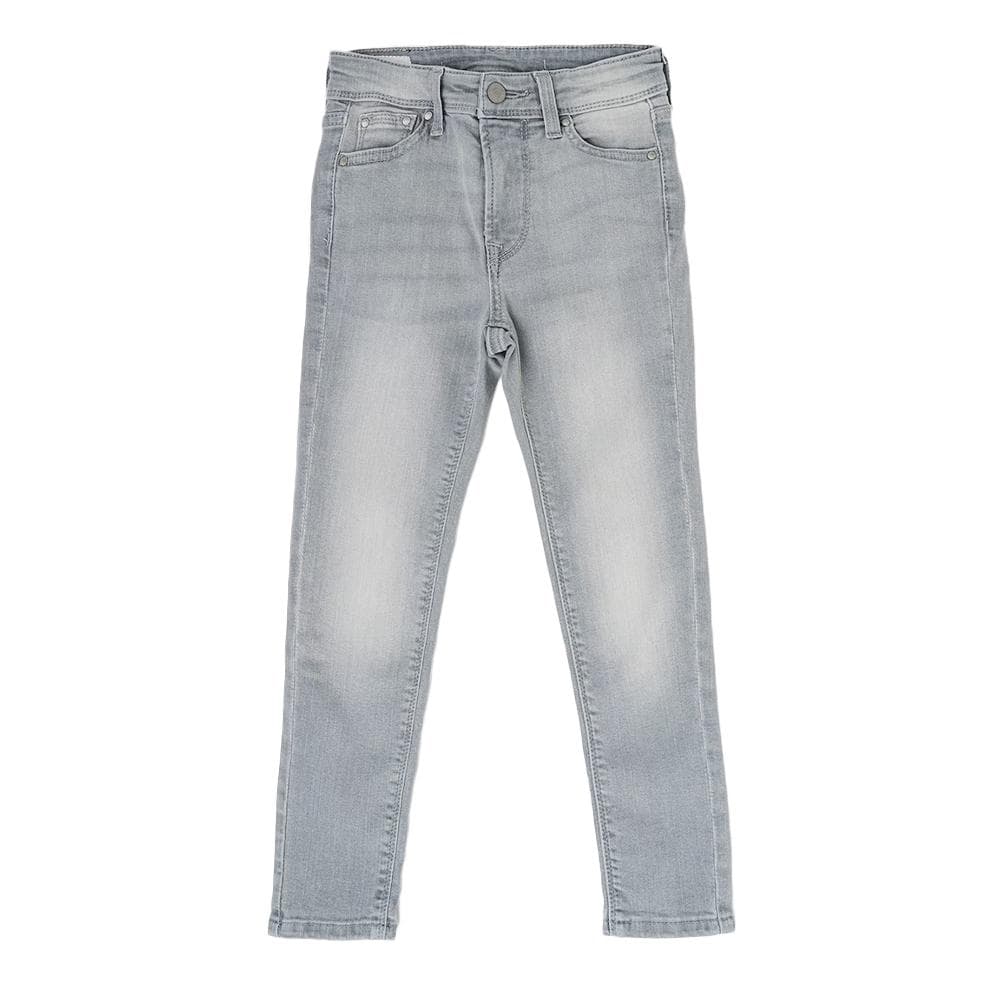 Jean Slim Gris Fille Pepe Jeans Pixlette High 1