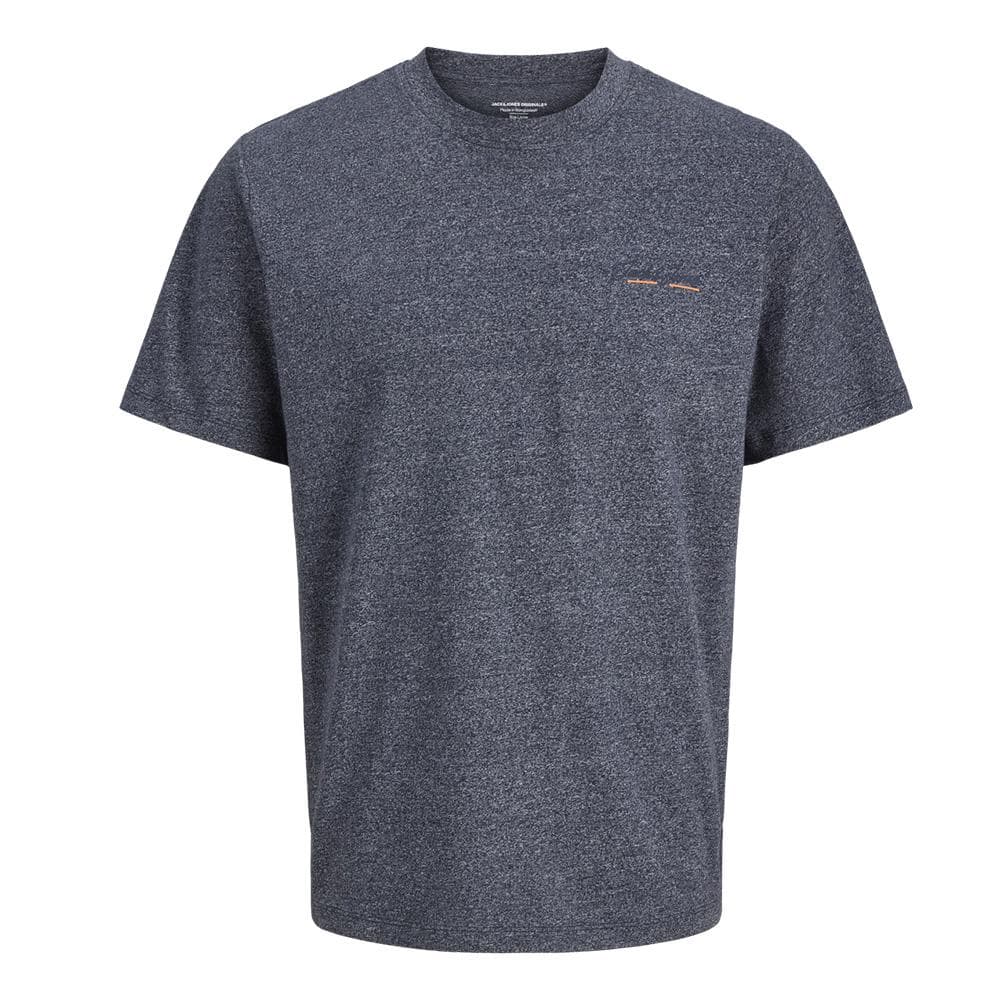 T-Shirt Marine Homme Jack & Jones Crew Neck 1