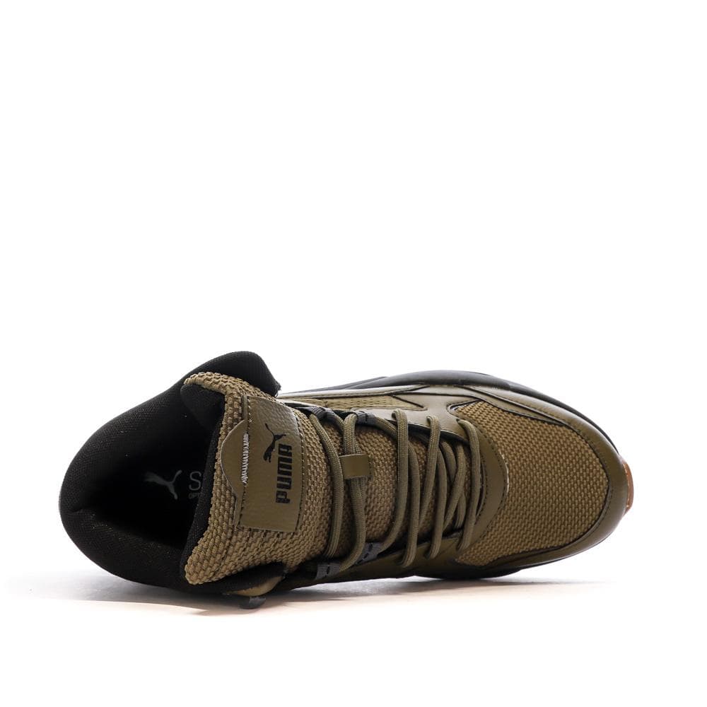 Baskets Kaki Homme Puma X-ray Speed Mid 4