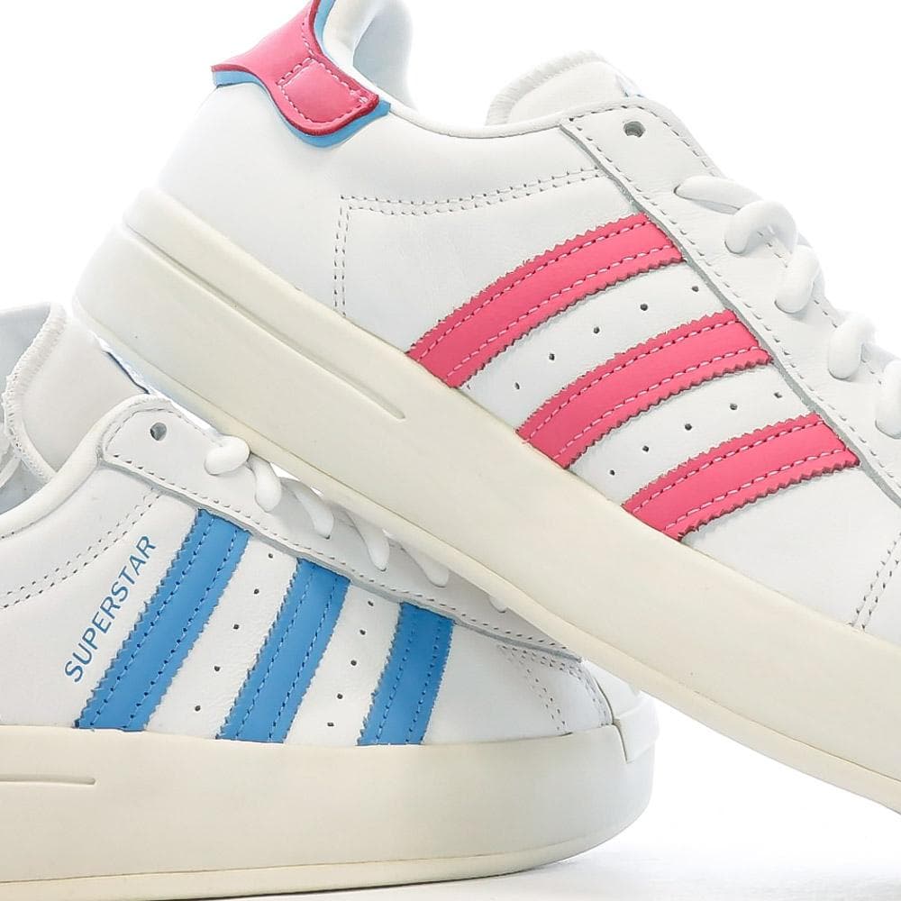 Baskets Blanches Femme Adidas Superstar Ayoon 7