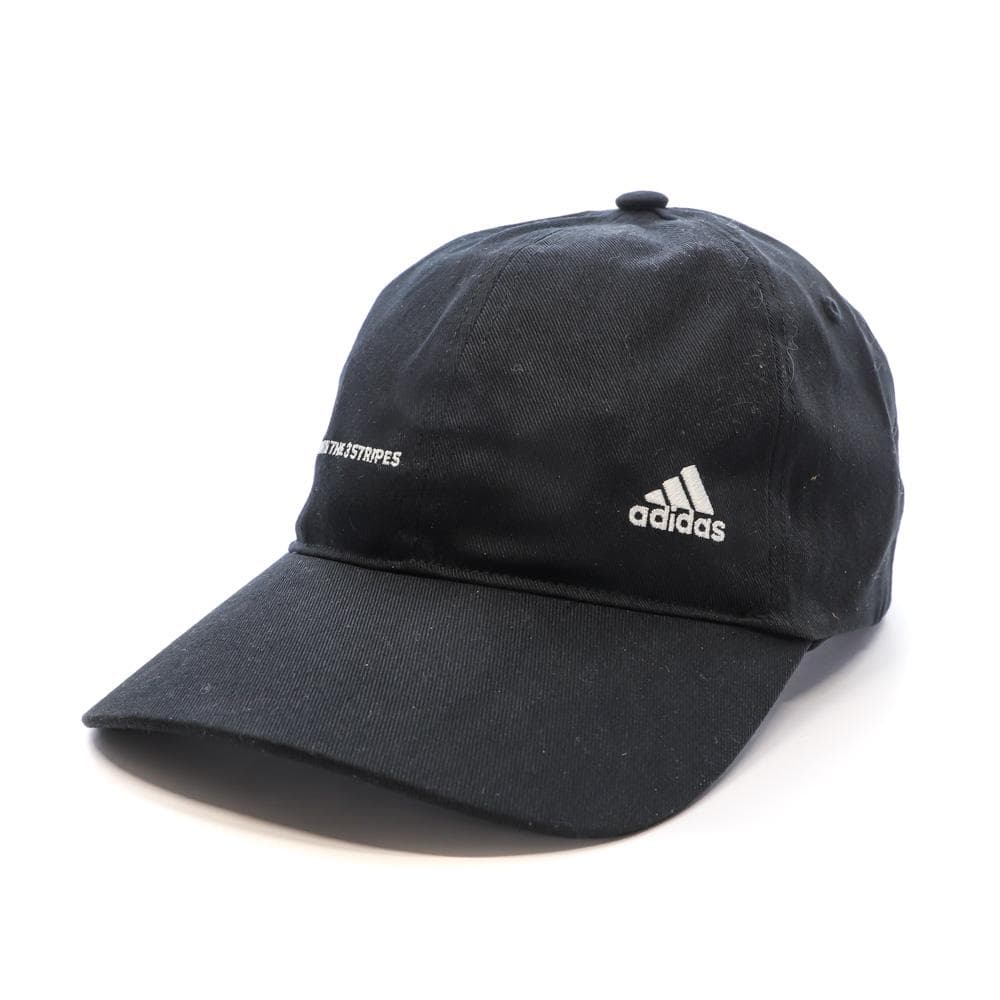 Casquette Noire Homme Adidas Wording 1