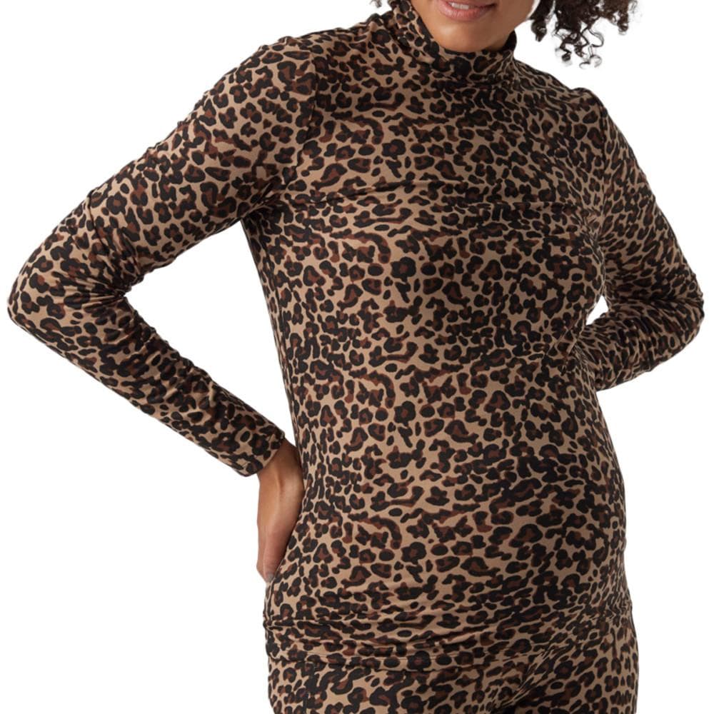 T-shirt de Grossesse Marron Femme Vero Moda Marternity Mina 1