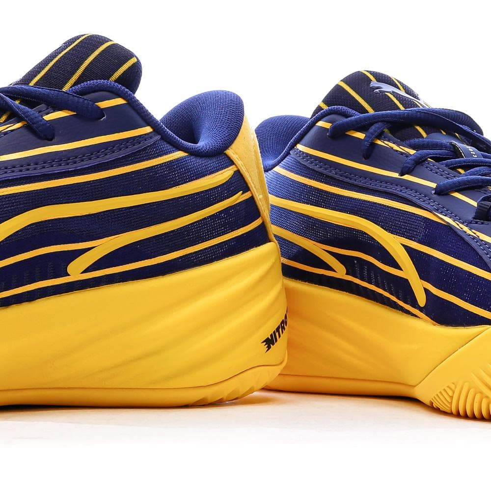 Chaussures de Basketball Marine/Jaune Homme Puma All-pro Nitro 7