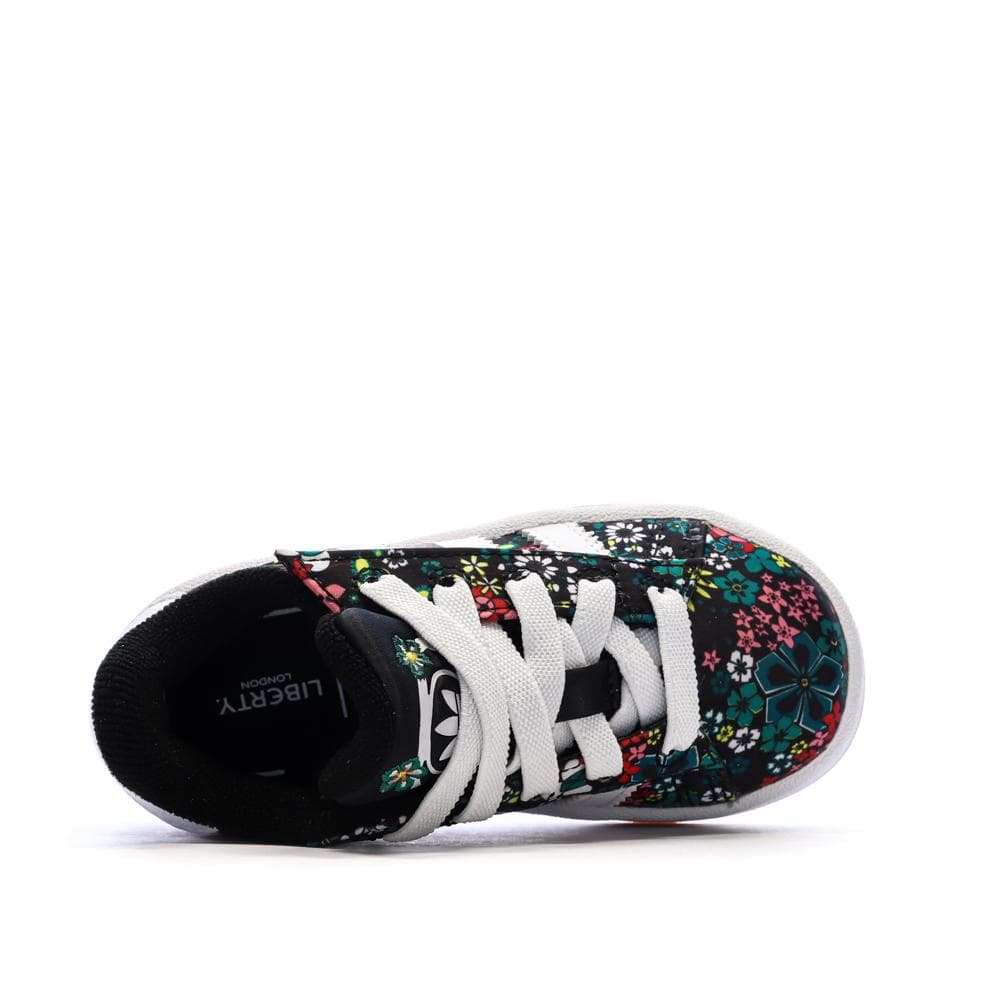 Baskets Noir Fille Adidas Campus LIBERTY LONDON CAMPUS 00s 4
