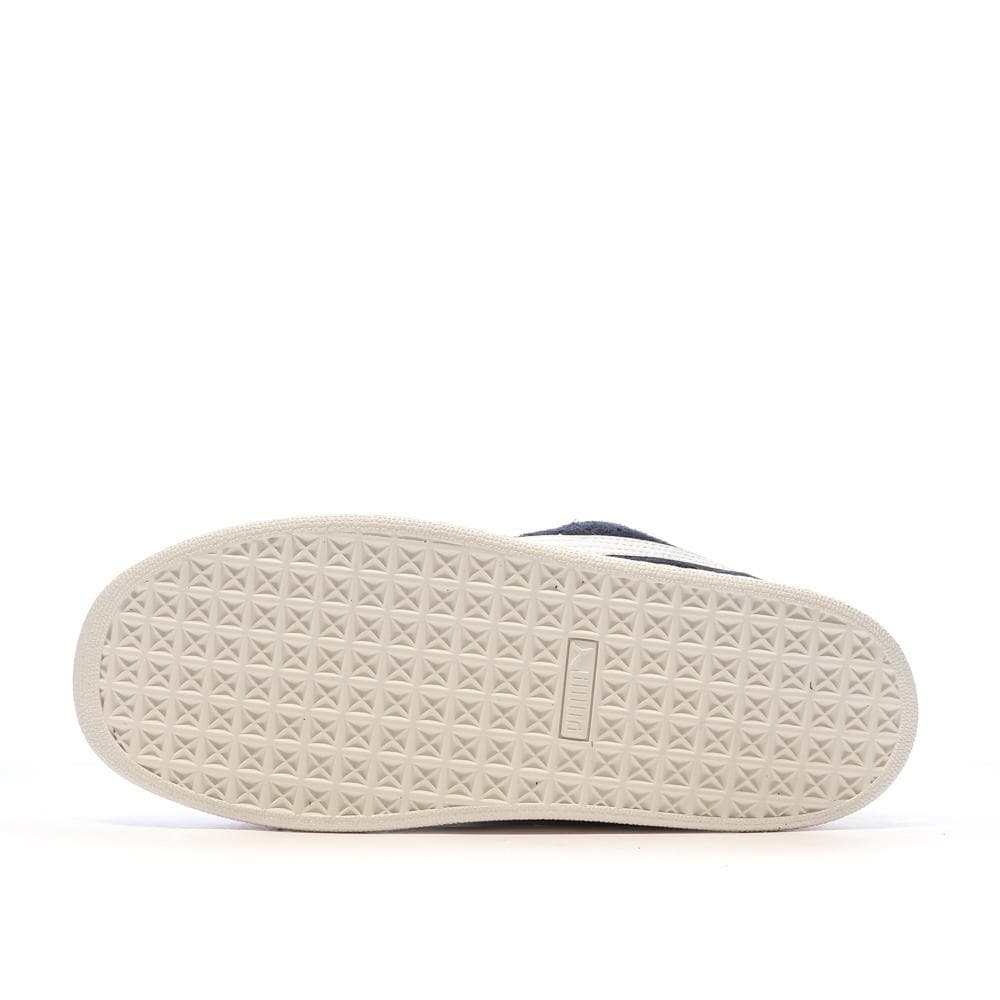 Baskets Noires/Blanches Homme Puma Suede Xl Hairy 5