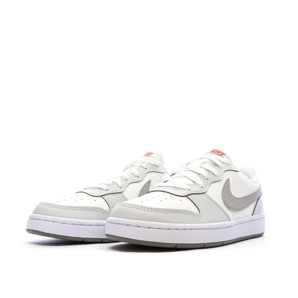 Baskets Blanc/Gris Femme Nike Court Borough Low 6