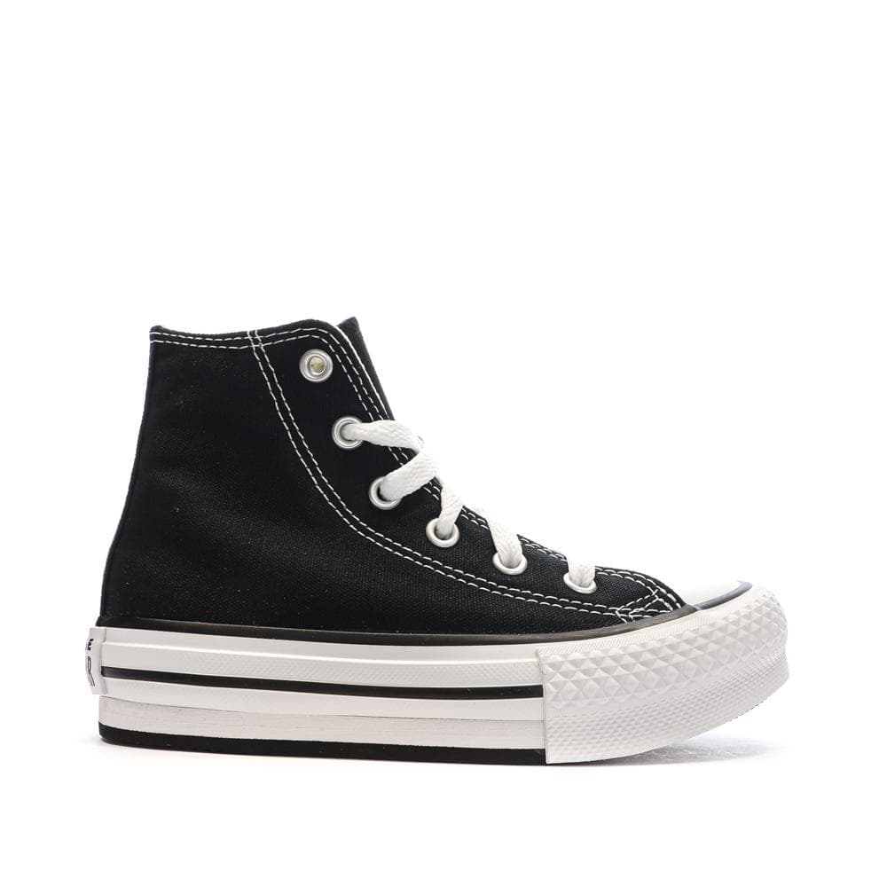 Baskets Noires Fille Converse All Star Eva Lift 2