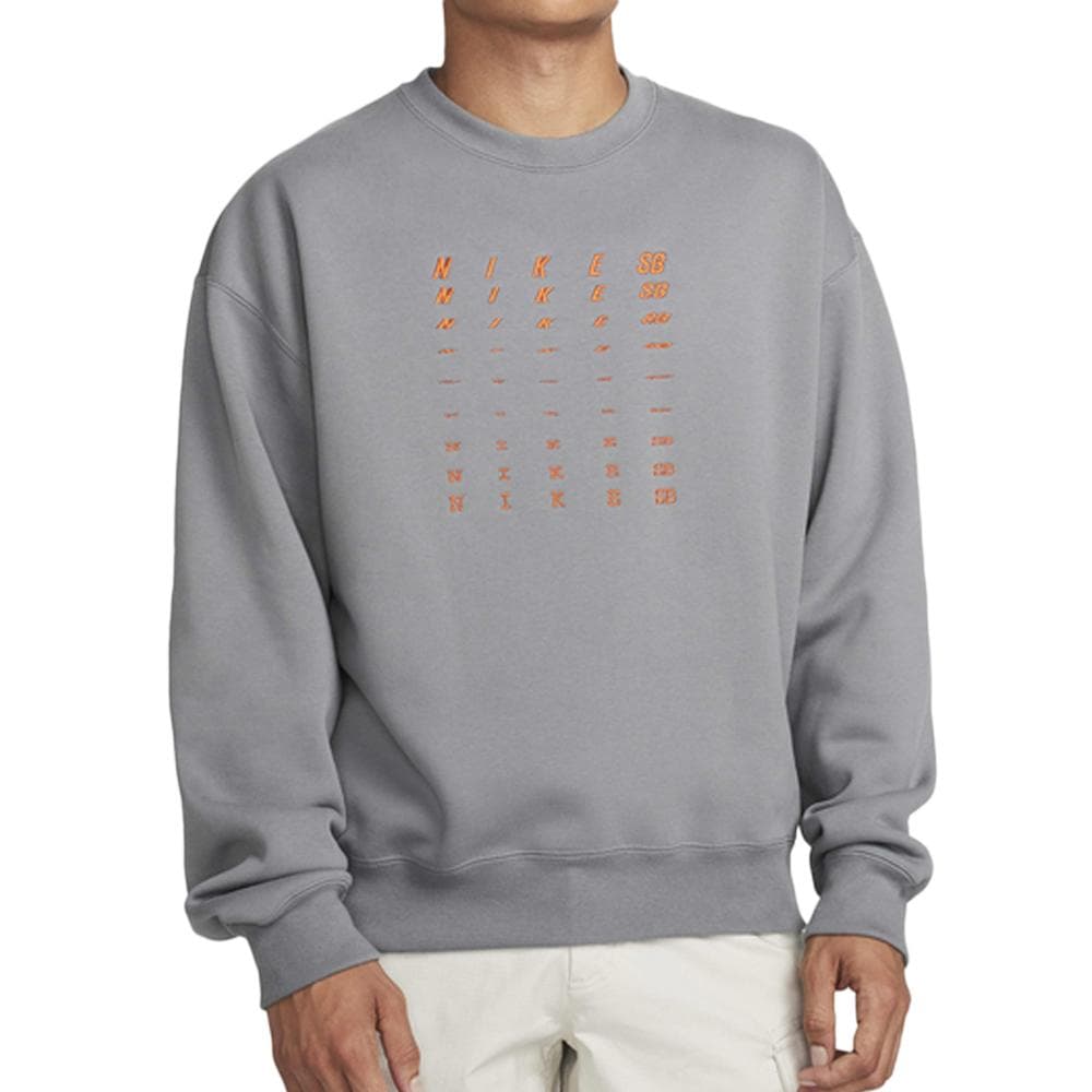 Sweat Gris Foncé Homme Nike Fade 1