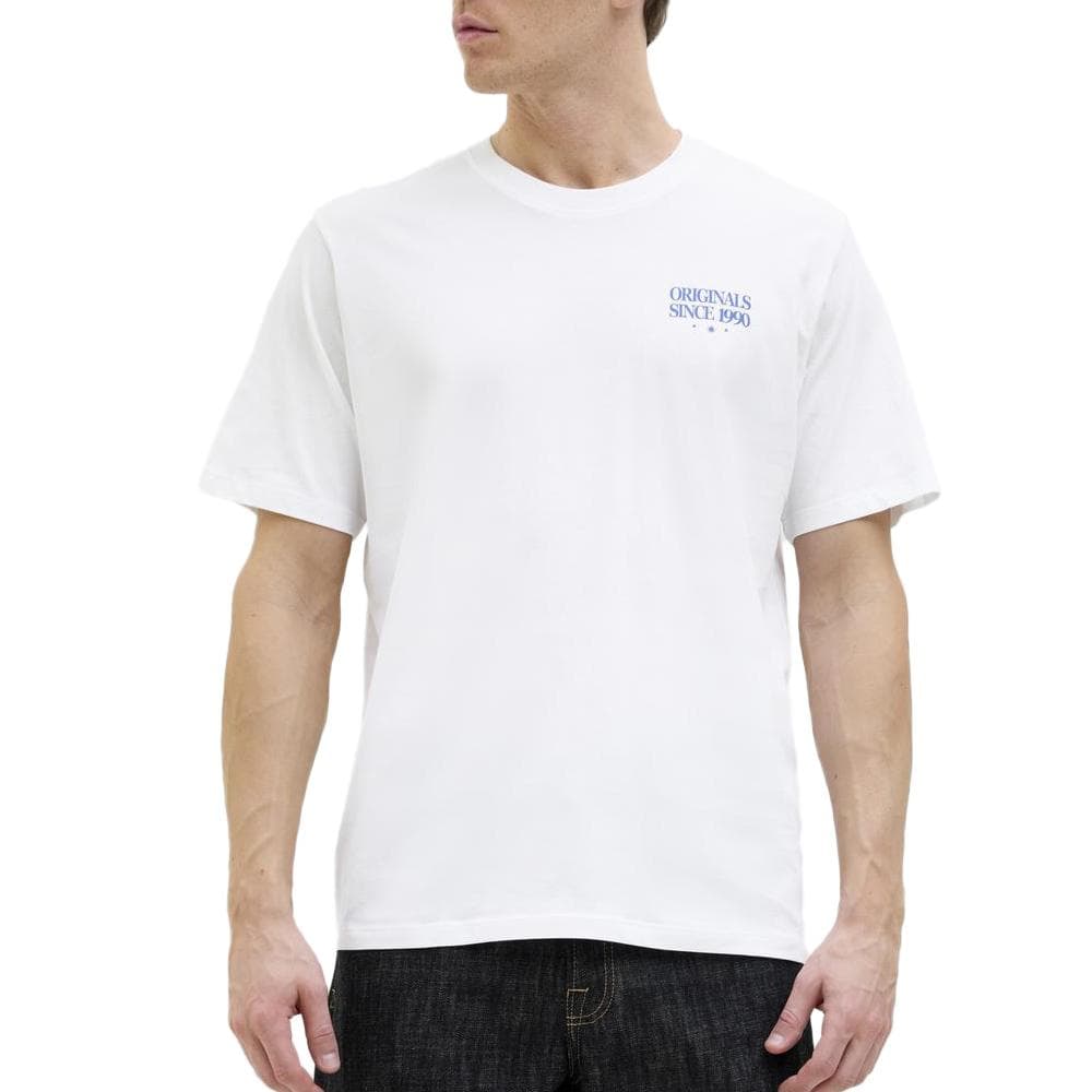 T-shirt Blanc Homme Jack & Jones 12276717 3