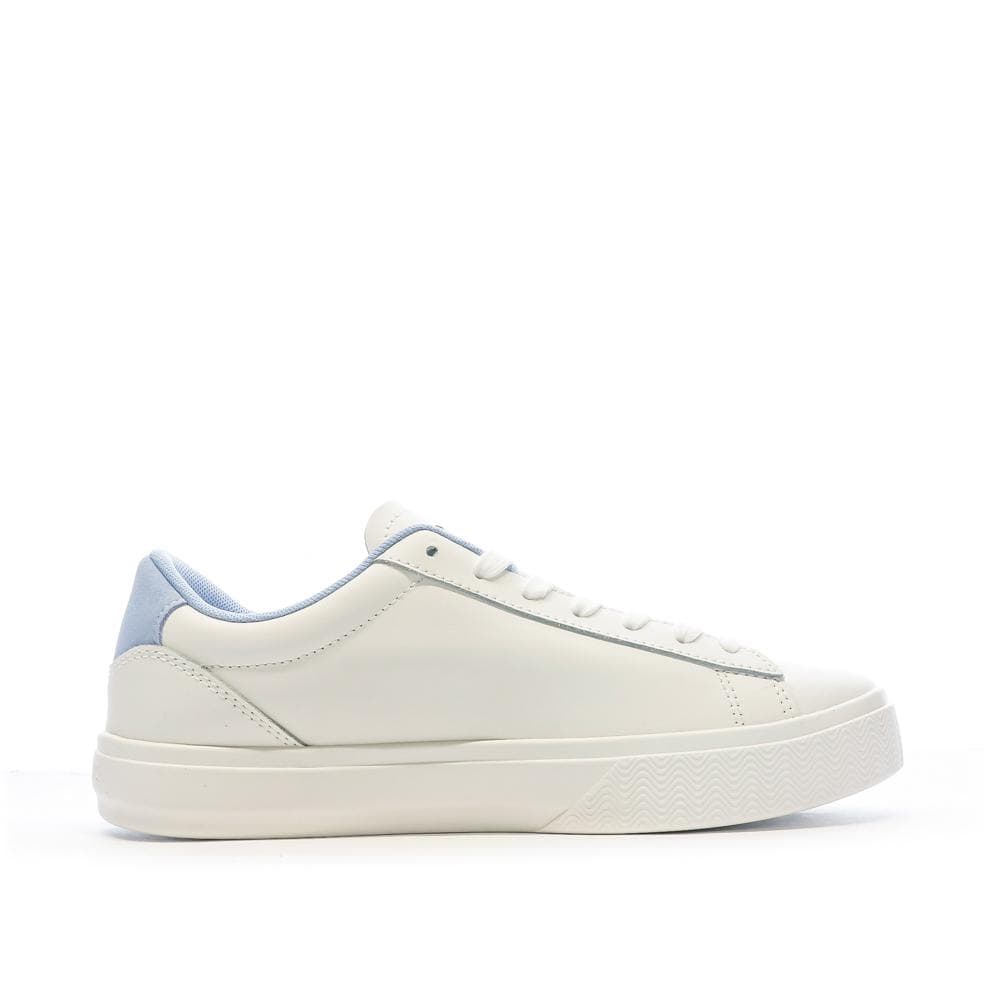 Baskets Blanches/Bleu Femme Tommy Hilfiger Cupsole Sneaker 2