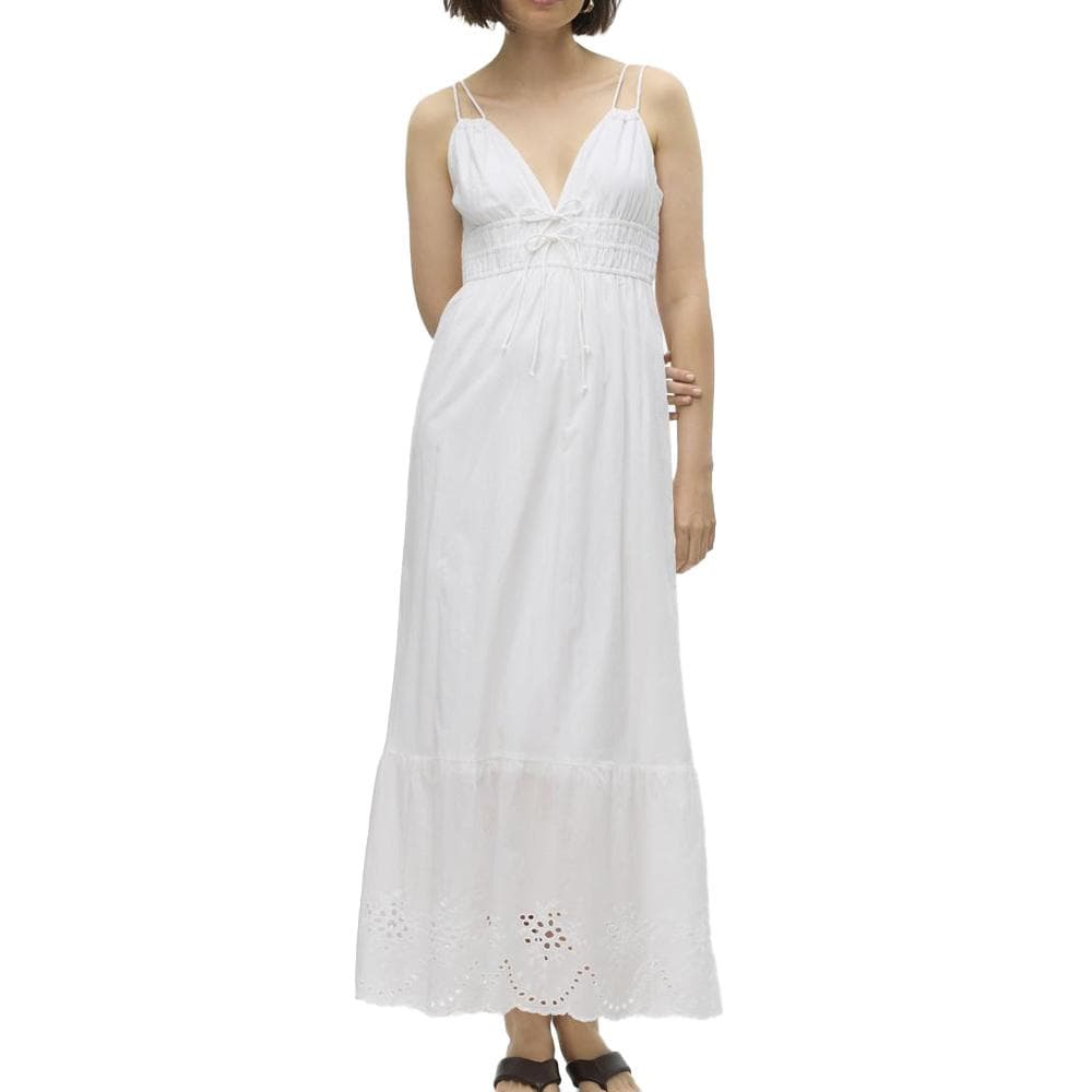 Robe Blanche Femme Vero Moda Gella 1
