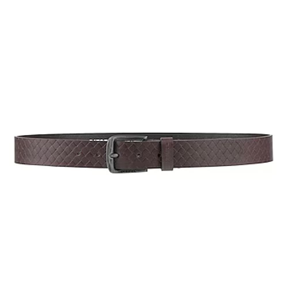 Ceinture Texturée Marron Homme Diesel Basic Belt - T 1