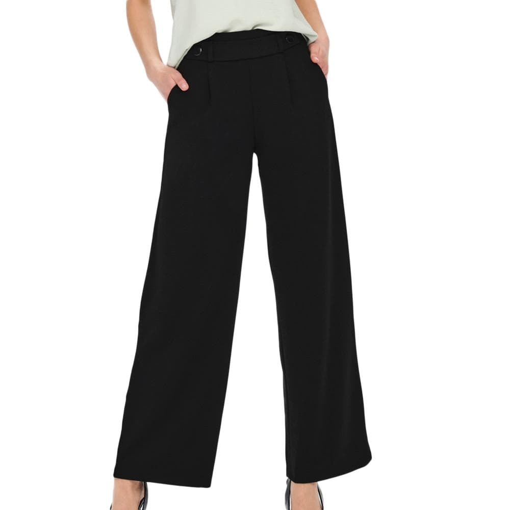 Pantalon Noir Ample Femme JDY Geggo 1