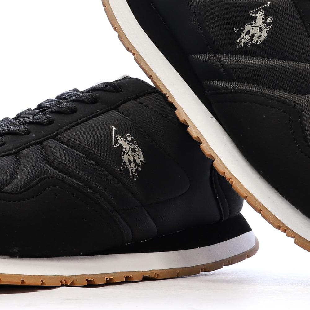 Baskets Noires Femme US Polo ASSN FS1 7