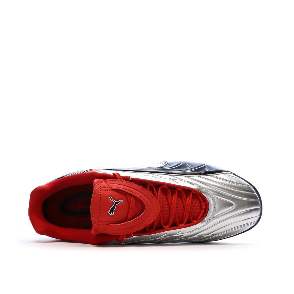 Baskets Noires/Rouges/Argent Homme Puma Goalgetter 4