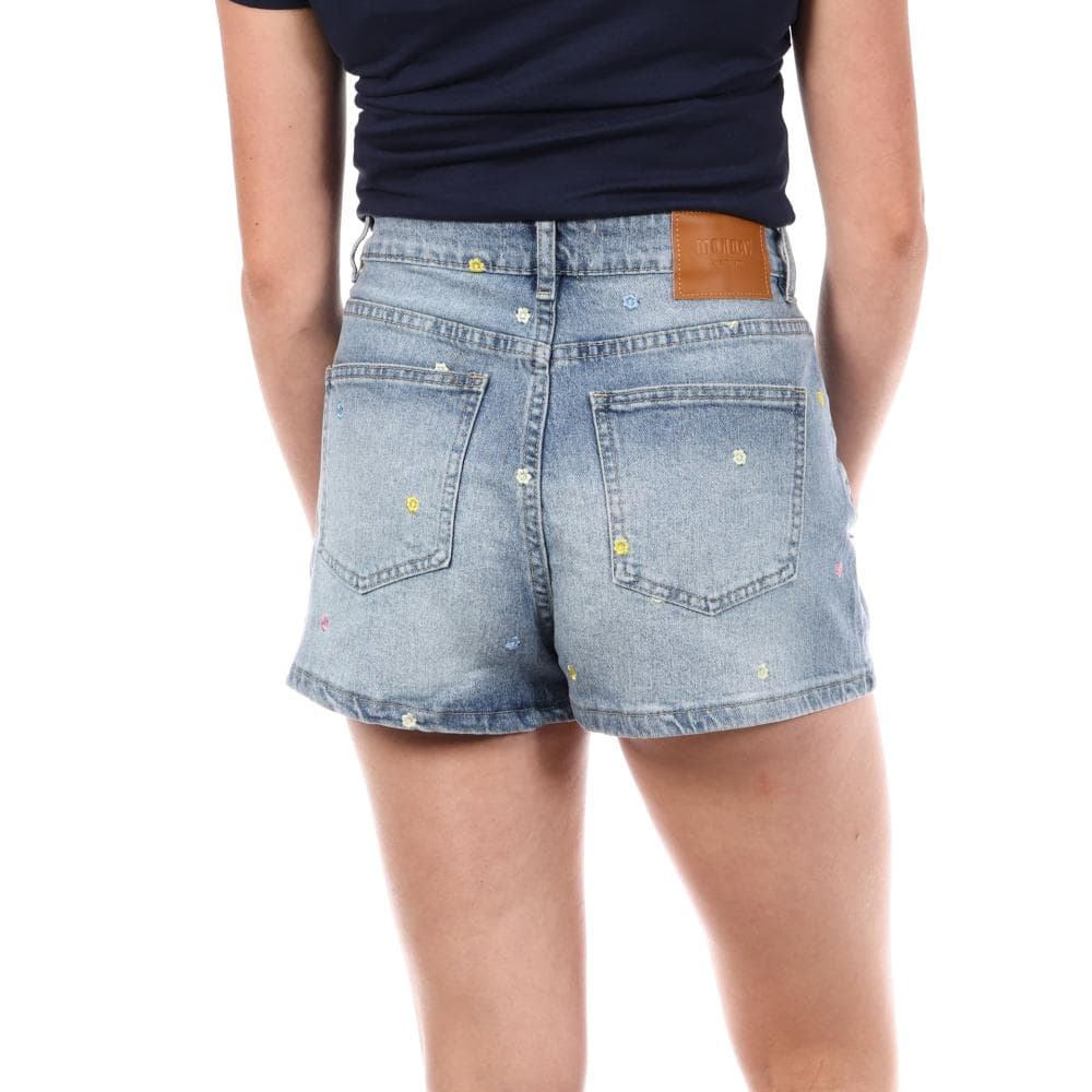 Jupe Short Bleu Femme Monday Premium 127 2