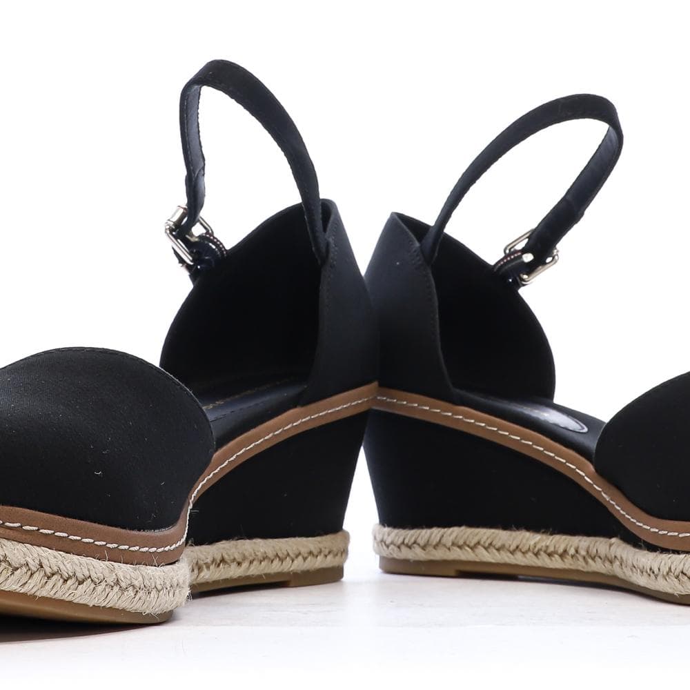 Sandales Noires Femme Tommy Hilfiger Basic Closed Toe 7