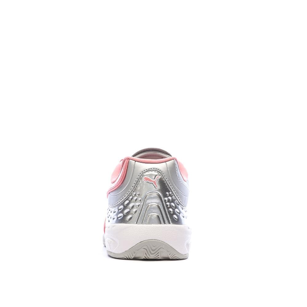 Baskets Argent/Rose Fille Puma Goalgetter 3