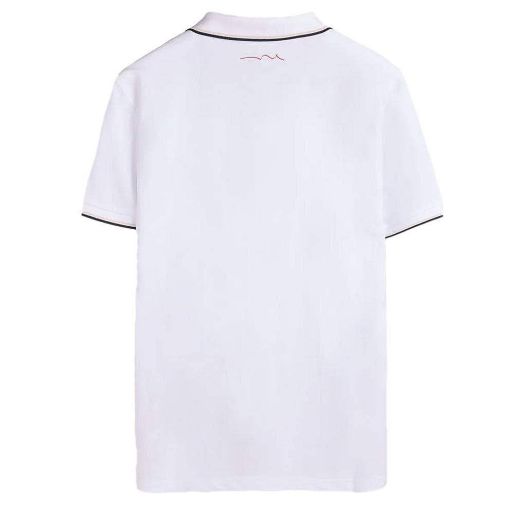 Polo Blanc Homme Teddy Smith Pasian 22 2