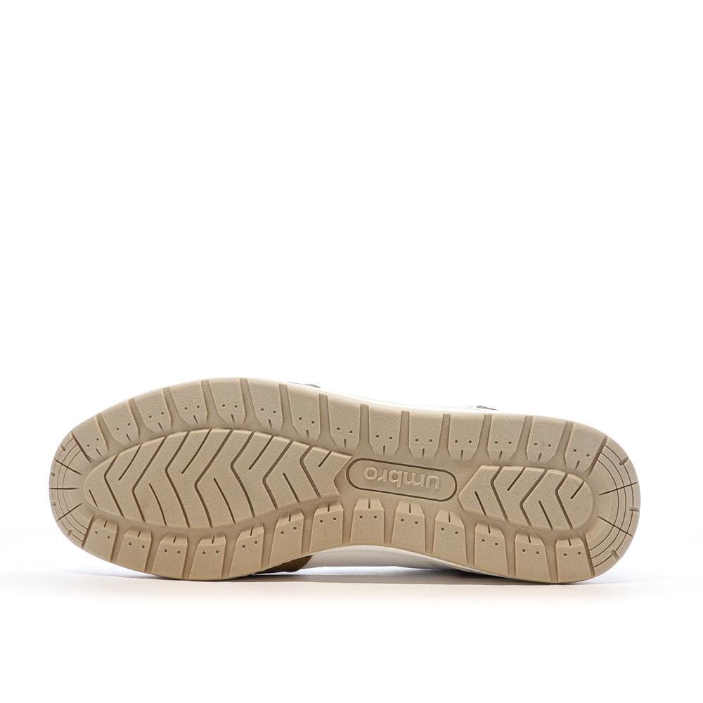 Baskets Blanc/Marron Homme Umbro Slade 5