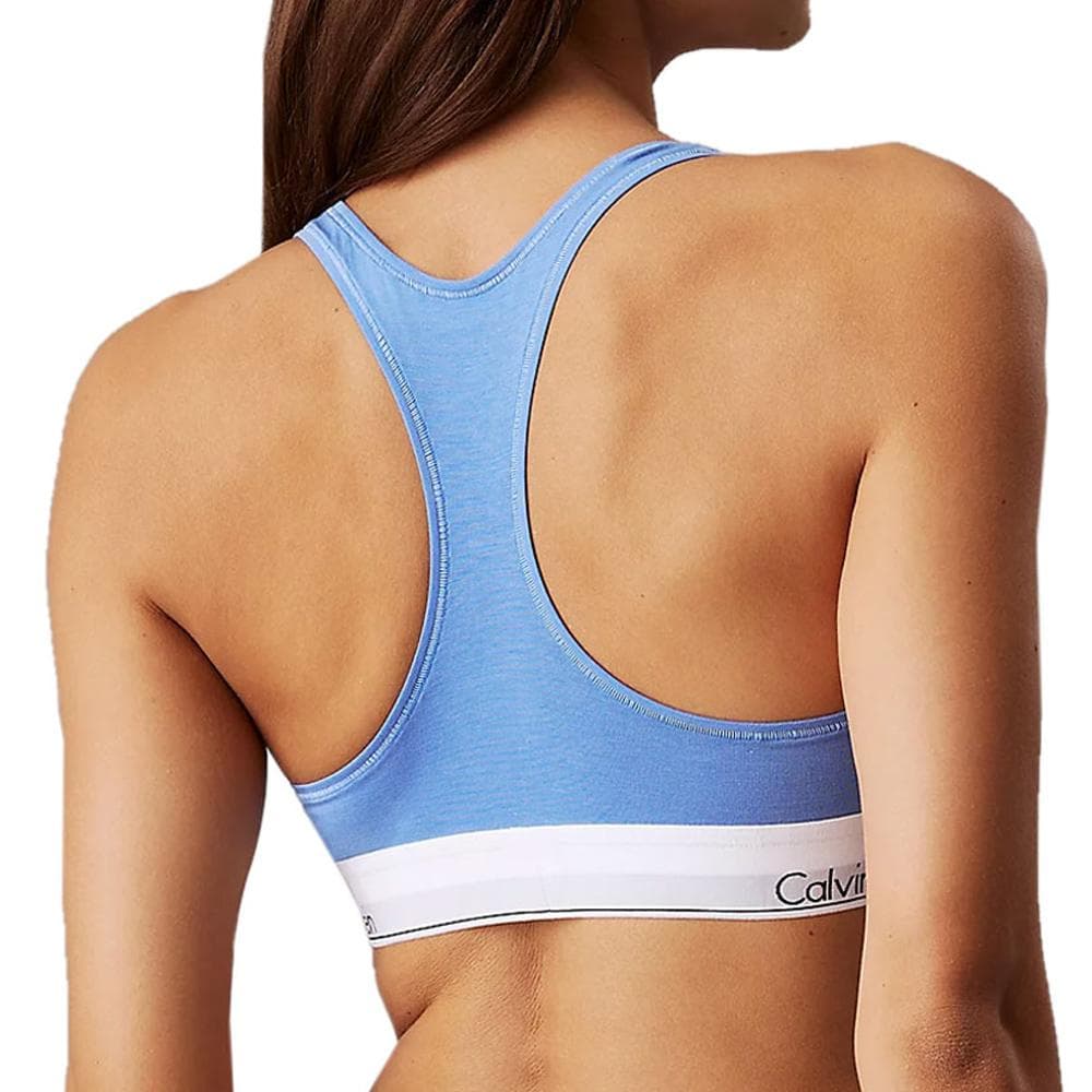 Brassière Bleu Femme Calvin Klein Jeans Unlined 0000F3785E 2