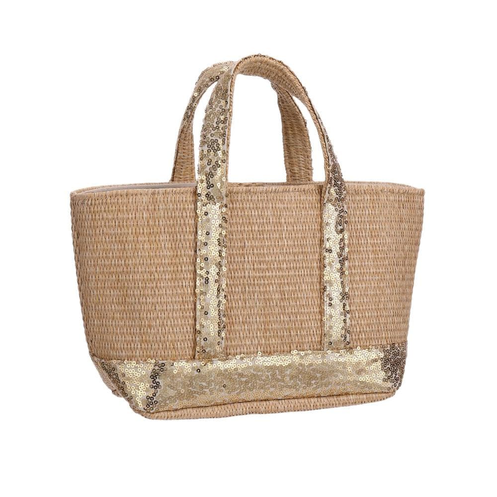 Sac à main Beige/Paille Femme Stella Green Sequin 1