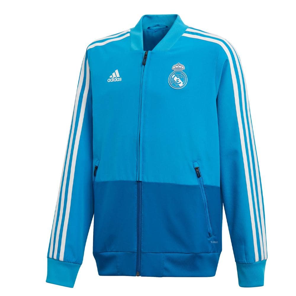 Real Madrid Veste Turquoise Garçon Adidas 2019 1