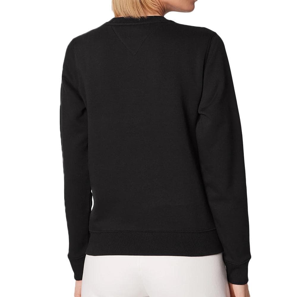 Sweat Noir Femme Tommy HilfigerRegular Fleece 2