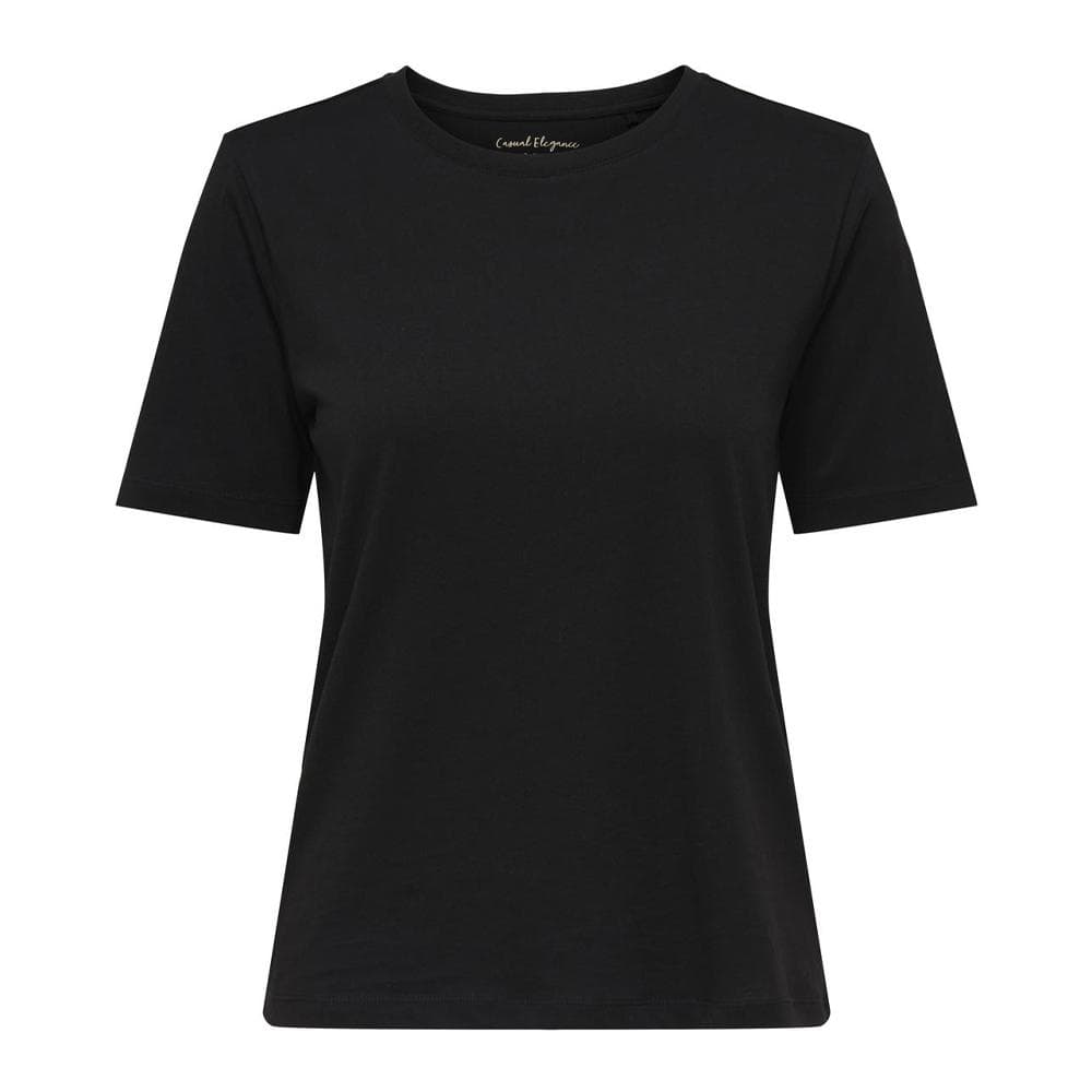 T-Shirt Noir Femme Only Happy 1