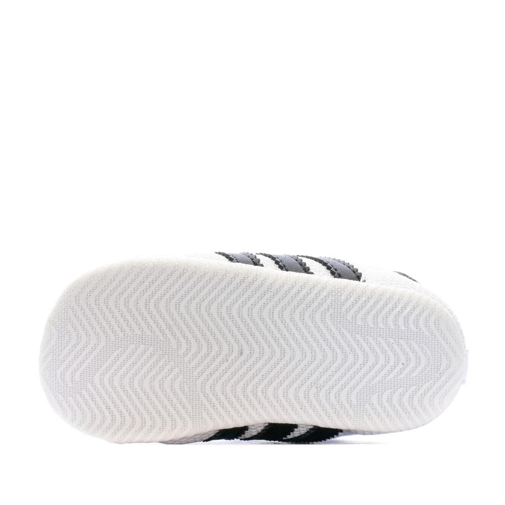 Baskets Blanches Mixte Bébé Adidas Superstar 5