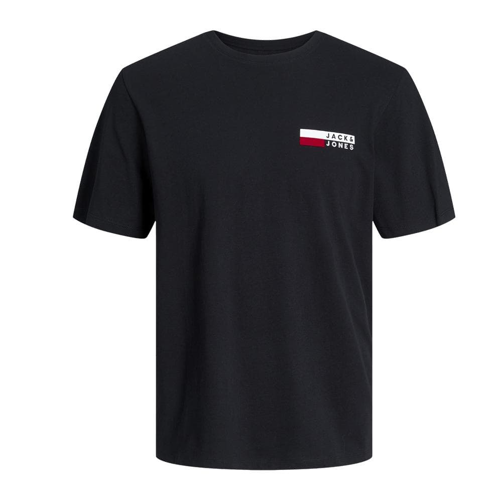 T-Shirt Noir Garçon Jack & Jones Corp 2