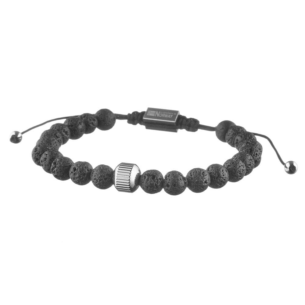 Bracelet Perles Noir Homme Geographical Norway 315051 1