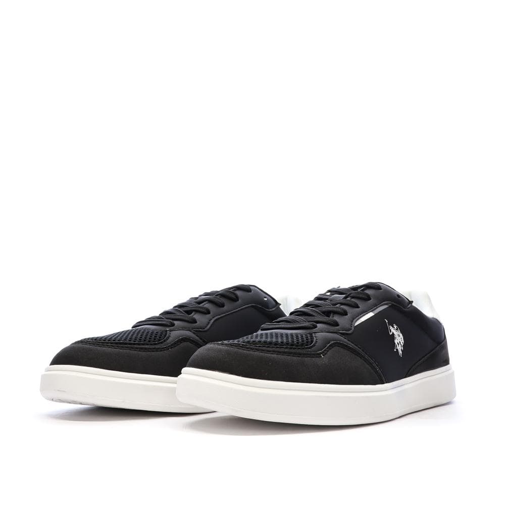 Baskets Noires Homme US Polo ASSN Byron 6
