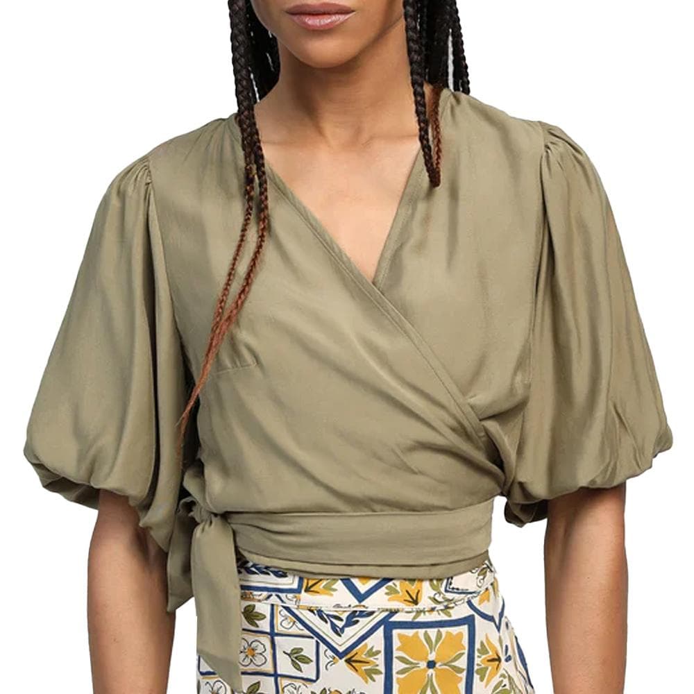 Blouse Kaki Femme An'ge Koma 1